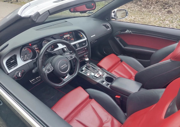 Audi S5 cena 109000 przebieg: 67000, rok produkcji 2016 z Siemiatycze małe 326